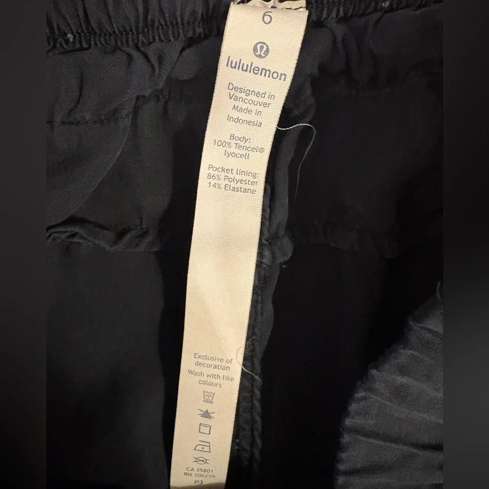 lululemon athletica Dark Gray/Black Cargo Pants